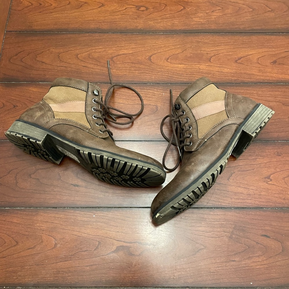 ASOS Brown Lace Up‎ Boots